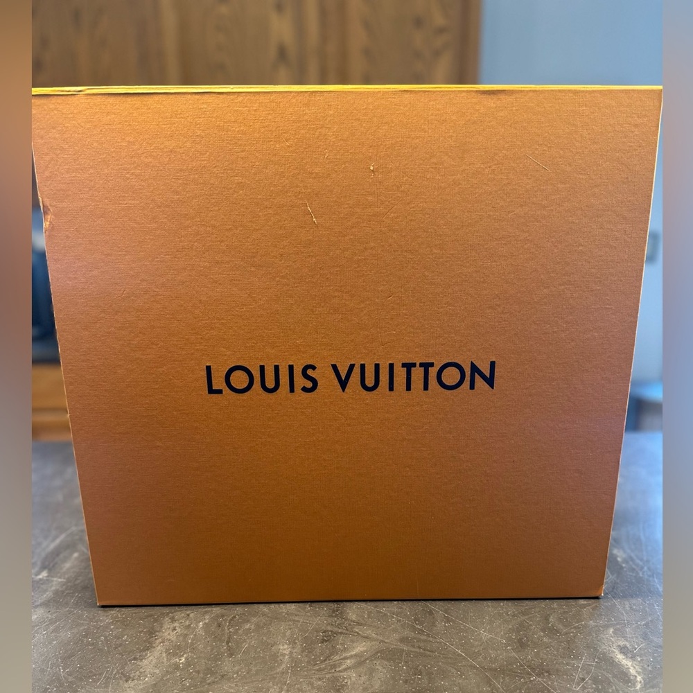 Authentic Louis Vuitton Box - Orange - 19.25”w x 17.75”t x 3.5”d
